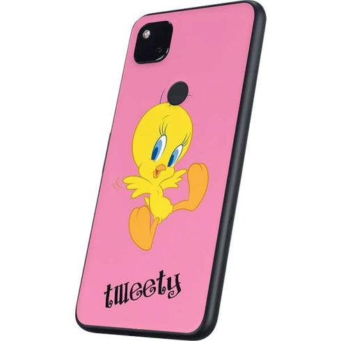 Looney Tunes Tweety Pinky Google Pixel 4a Skin
